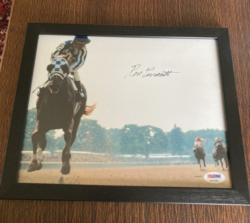 Ron Turcotte Signed SECRETARIAT Auto PSA COA HOLO FRAMED CLEAN GOAT ICONIC🔥 - Picture 3 of 7