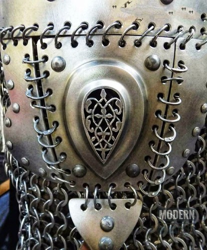 Casco armatura casco ottomano medievale con regalo Aventail Warrior - Foto 5 di 7
