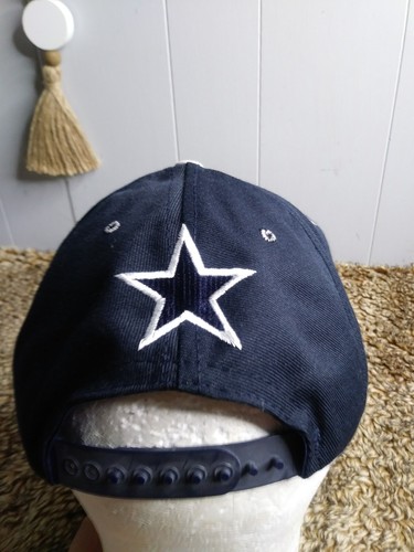 De colección Años 90 Dallas Cowboys Equipo NFL Snapback Sombrero Escritura Bordado HECHO EN EE. UU. - Imagen 4 de 8