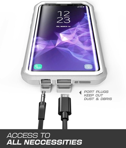 SUPCASE for 2018 Samsung Galaxy S9, Full Body Screen Protector Case Hard Cover - Picture 24 of 41