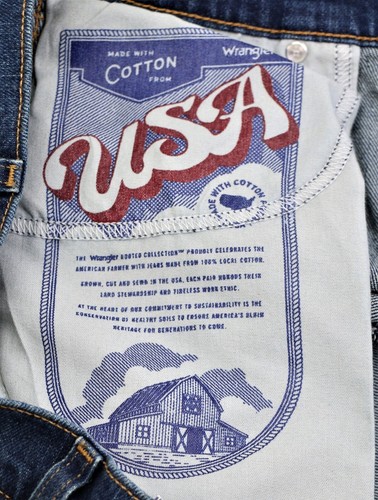 Pantalones de mezclilla para hombre Wrangler hechos en EE. UU. calce ajustado pierna recta EE. UU. todas las tallas nuevos - Imagen 6 de 12
