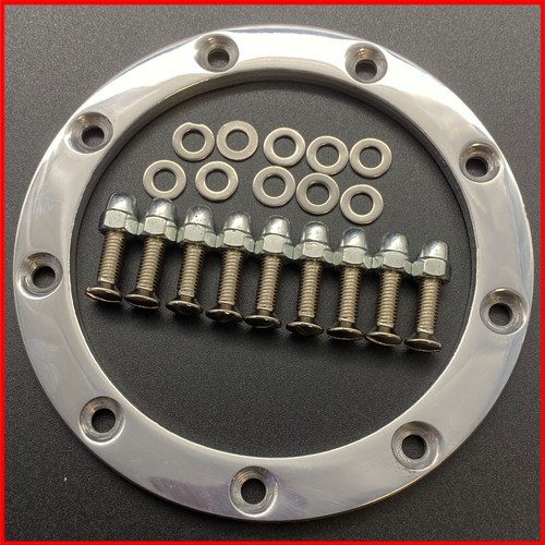 Volante de cuero genuino para automóvil clásico de 14" pulgadas se adapta a Moto Lita Boss - Imagen 5 de 8