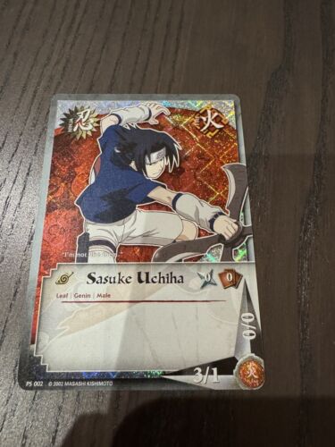 Naruto CCG Sasuke Uchiha PS-002 Gencon Promo - Picture 3 of 10