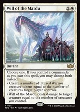 *MtG: WILL OF THE MARDU - Commander Tarkir: Dragonstorm Rare - magicman*
