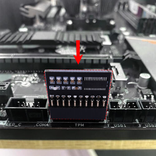 TPM1.2 Kryptographie Sicherheitsmodul Mini LPC 20 Pin Ersatz für MSI/Gigabyte - Bild 6 von 12