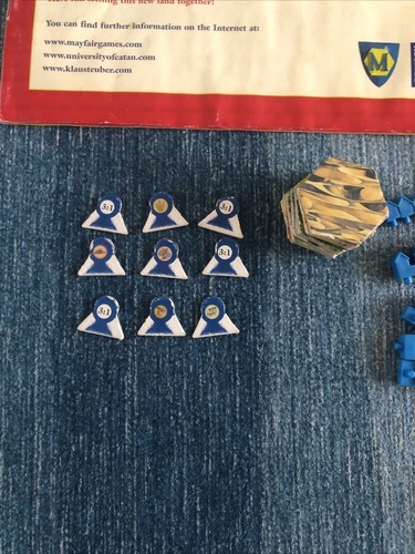 The Settlers of Catan Travel Edition Kosmos 3101 Klaus Teuber Mayfair Games 2003 - Picture 6 of 8