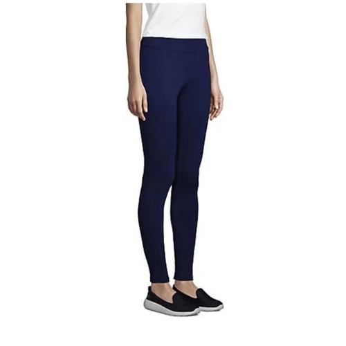Leggings Lands' End tiro medio punto estrellas de mar azul talla pequeña - Imagen 9 de 9