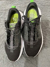 Nike Crater Impact Black Sneakers Shoes Mens 10.5 DB2477-001 Moon Low Top