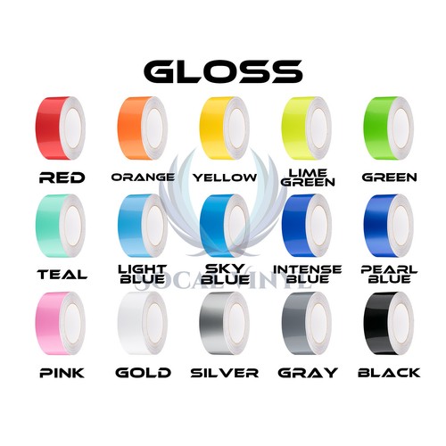 Gloss Color Racing Stripes Vinyl Wrap For Honda CR-Z CRX  Sticker 10FT / 20FT - Picture 2 of 6