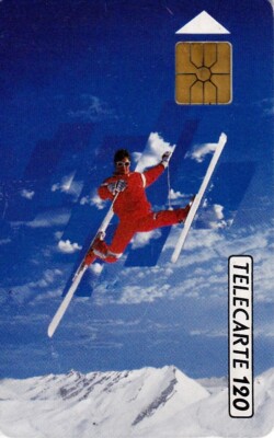 télécarte 50 unités France télécom XV° jeux olympiques