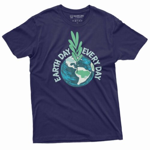 Earth Day T-shirt Earth day every day planet Earth celebration day tee shirt - Picture 3 of 8