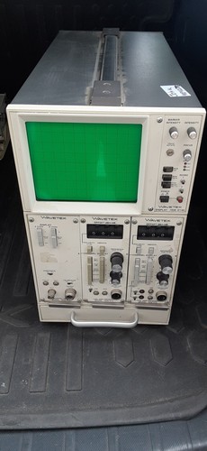 Scalar Network Analyzer  COMPLETE with Detectors 1 MHz - 18 GHz TESTED Wavetek - Picture 3 of 12
