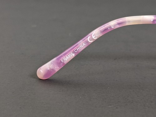Tres Jolie by Marchon 163 601 Eyeglasses Frames NEW: Pink & Purple 52-16-135 - Picture 10 of 11