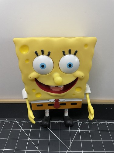 Talking SpongeBob Squarepants Eye Popping Squeeze Me 2002 Viacom