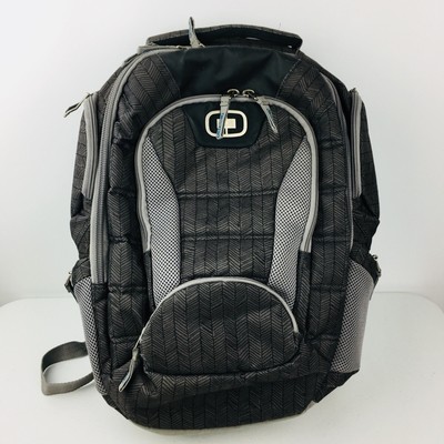 Ogio Bandit Pack Backpack Travel Bag 17 Laptop Gray Teal Camera Ipad Tablet Ebay