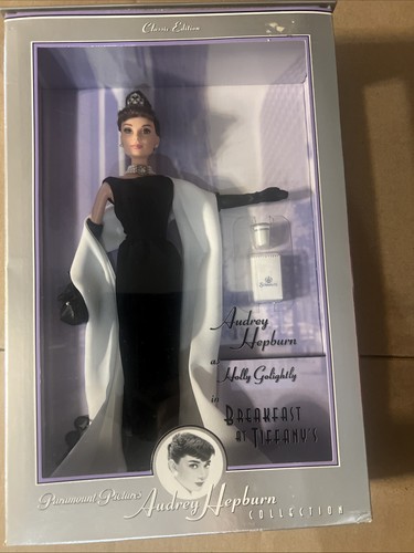 1998 AUDREY HEPBURN HOLLY GOLIGHTLY COLAZIONE DA TIFFANY - 20355 - SCATOLA ORIGINALE - Foto 2 di 9