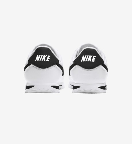 Nike big kids youth cortez black/white sneaker size 4Y-7Y NWB 904764-102 - Picture 3 of 5
