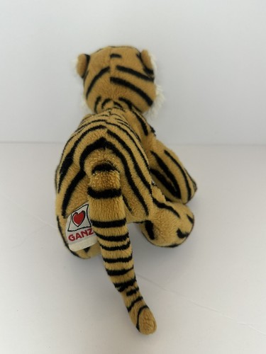 Ganz Webkinz Striped Bengal Tiger HM368 Plush Retired Stuffed Animal Toy No Code - Picture 5 of 5