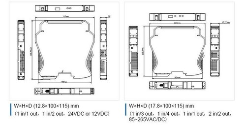 Transmitter Temperature Thermal Resistance Module Signal Converters 1in-out - Picture 9 of 10