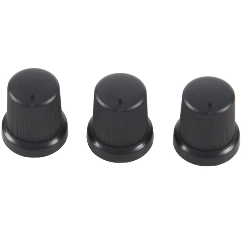 Dia Schwarz Aluminium Drehregler Potentiometer Knopf 20mm x 15.5mm KQ