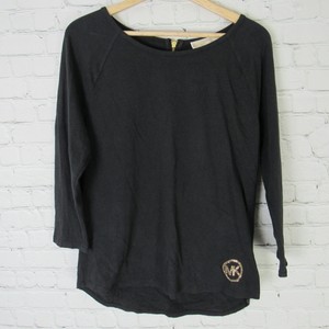 Michael-Kors-Large-Top-Womens-Black-Shirt-With-Logo