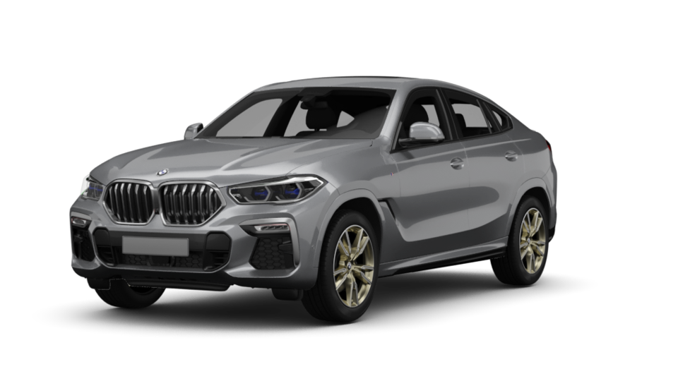 BMW X6 angular front perspective
