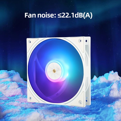 120mm Mute Ventilador 5V 3PIN ARGB Chassis Fans S-FDB Bearing 4PIN PWM CPU Fan - Afbeelding 9 van 15