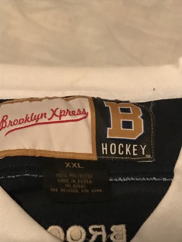 Neu ohne Etikett! BROOKLYN XPRESS, HERREN GR. L, MARINE HOCKEY TRIKOT, #70,  - Bild 5 von 8