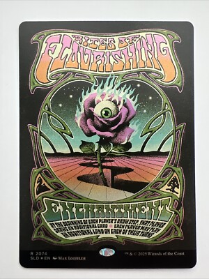 Rites of Flourishing MTG Secret Lair Ultimate Pencil Rare Foil NM x1 Magic Card