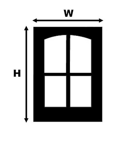 LC24 - Lasercut Wide Curved Top Windows Spur N Stück 6 Smart Models - Bild 4 von 4