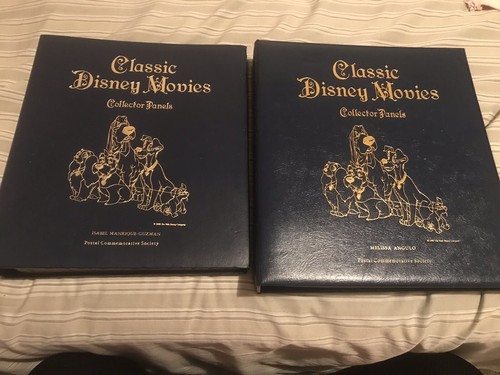 2 Ordner klassischer Walt Disney Film Sammeltafeln Briefmarken  - Bild 1 von 7