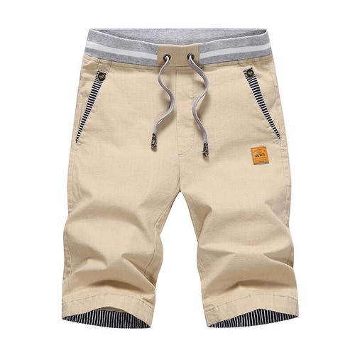 Men's Shorts Elastic Waist Drawstring Sports Shorts Beach Shorts Summer Hot - Picture 10 of 16