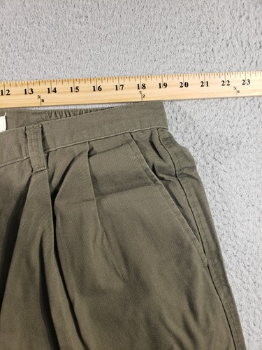 Pantalones Dockers Para Hombre 38x34 Verde Caqui Plisados Pierna Recta Algodón Informales Nuevos con Etiquetas - Imagen 5 de 15