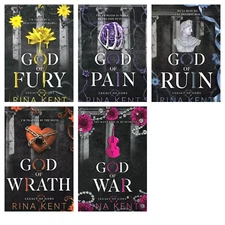 Legacy of Gods Series Books Set of 5 di Rina Kent New Stock Premium Quality