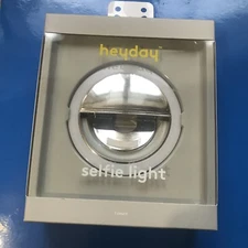 heyday Cell Phone Selfie Light - Chrome