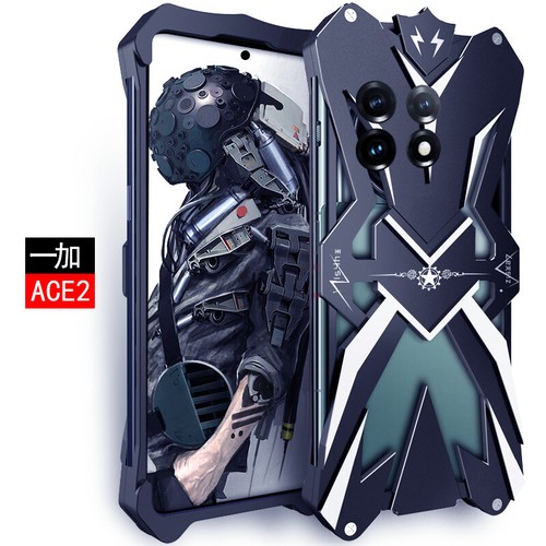 OnePlus ACE 2/ACE2 Pro/ACE 2V custodia unica in alluminio antiurto armatura in metallo - Foto 24 di 26