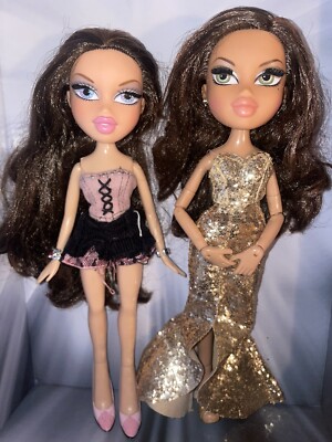 Lot Of Two Bratz Dolls! Wild Wild West Dana And The Movie Yasmin