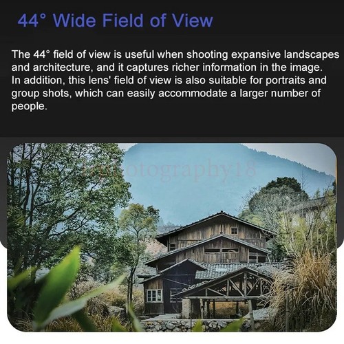 SGimage 35mm F1.2 Large Aperture APS-C Portrait Lens Sony Canon Nikon Fuji M4/3 - Picture 7 of 11