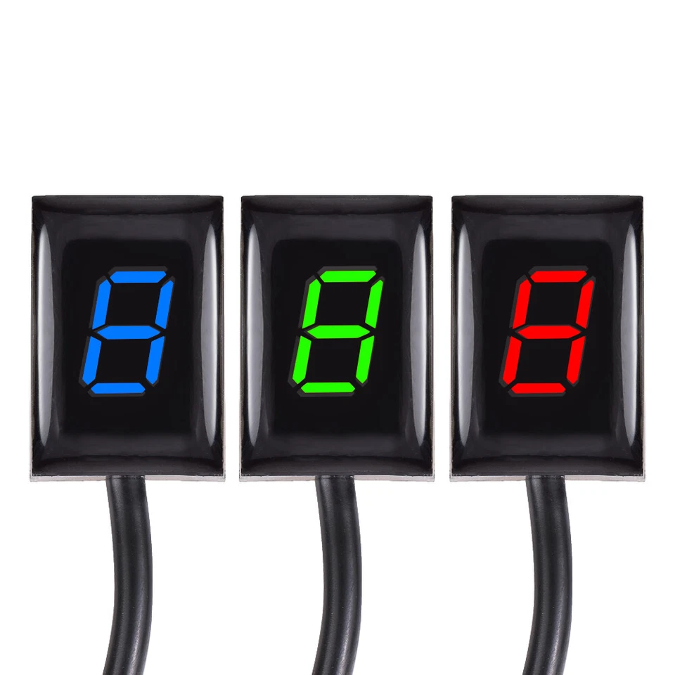 For Suzuki GSXR600 GSXR750 GSXR1000 2003-2004 Motorcycle Gear Indicator Digital - Image 2 of 4