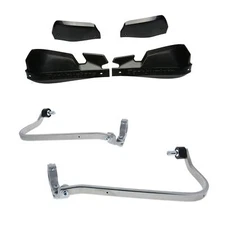 BarkBusters VPS Black Handguard & Two Point Mount Ducati Desert X 2022-2025