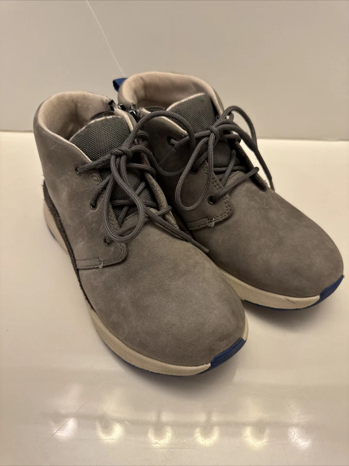 UGG мальчиков большой детей Zs 2 каноэ III погоды уголь ботинки обувь кожи - Изображение 2 из 4