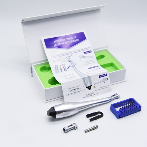 Chiave dinamometrica manuale per impianti dentali manipolo con 12 viti driver 2,35 mm - Foto 11 di 12