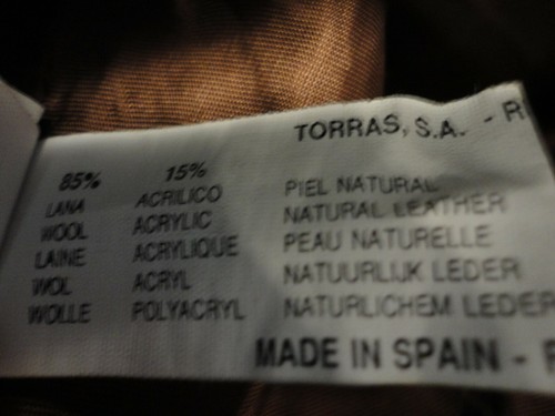 TORRAS Marrón Gamuza Frontal Lana Acrílico Espalda Sin Mangas Cárdigan Chaleco Suéter 42 - Imagen 12 de 12