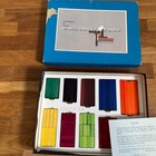 Vintage Cuisenaire Rods 1970s Math TeachingStarter Set Home School Complete