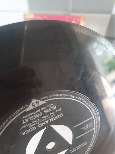 Elvis Presley w/ The Jordanaires - King Creole, RCA 1081, 7" Vinyl Record - Picture 10 of 12