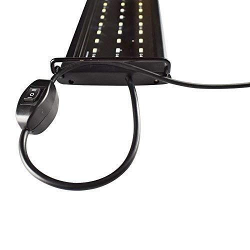 LED Aquarium Hood Lighting 72-78 inch Fish Tank Light Lamp for Freshwater Mar... - Picture 8 of 8