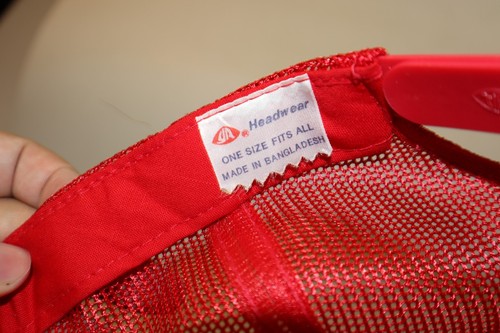 Vintage Missouri Pacific RR City Passenger Agents Red Trucker Mesh Snapback Hat - Picture 6 of 7