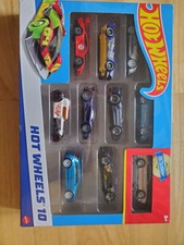 Hot Wheels 10 Pack Car Set 10 x Hot Wheels Die Cast Cars Playset Toy NEW (54886)