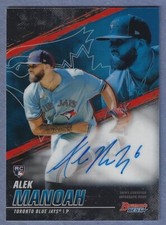 2021 Bowman's Best of 2021 Autographs #B21-AMA Alek Manoah Rookie Blue Jays Auto