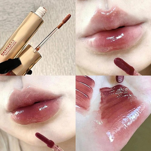 Water Light Mirror Lip Glaze Moisturizing Long lasting Jelly Glass Dudu L 1212 - Picture 4 of 27